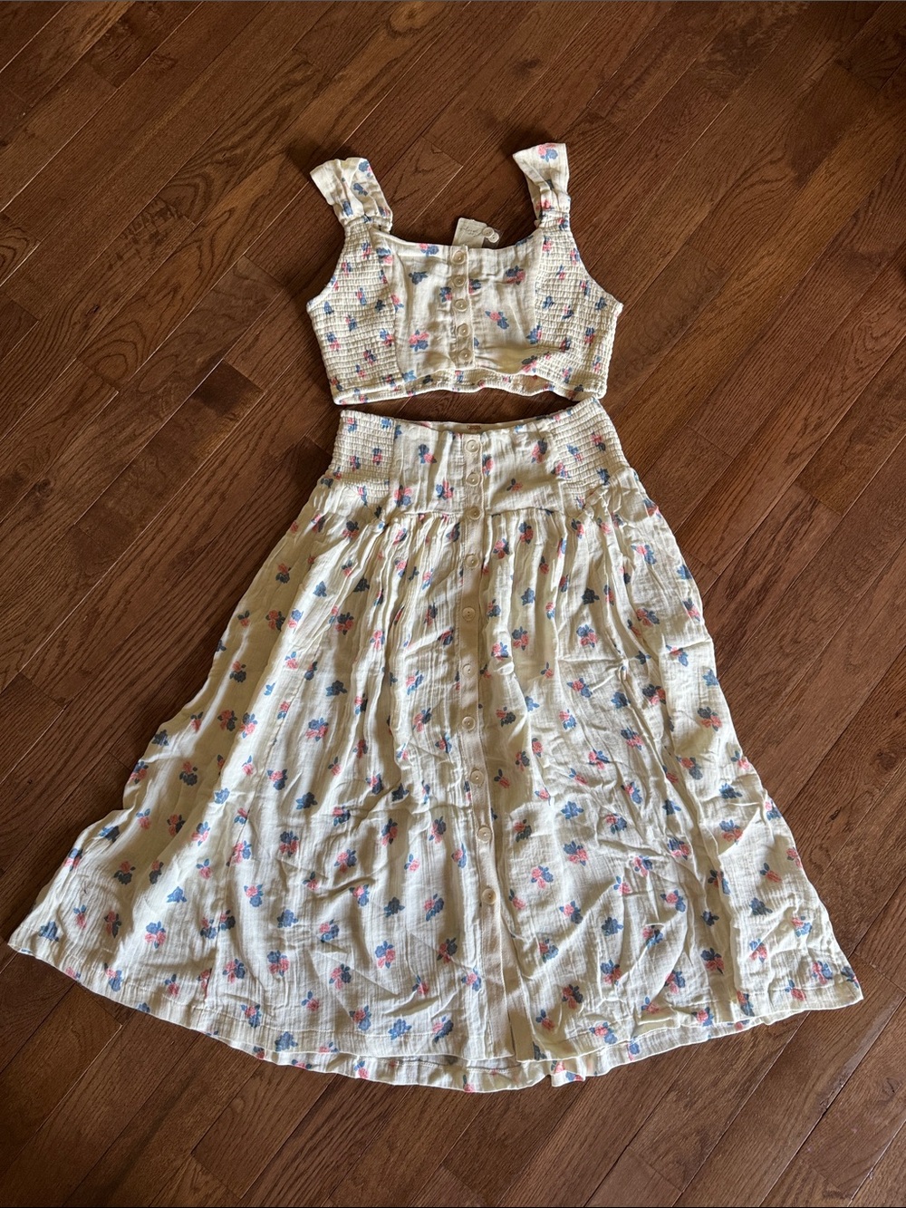 Free People Iris Corset Set
